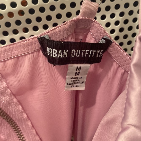 UO Lexi Satin Cowl Corset Top - Picture 4 of 5